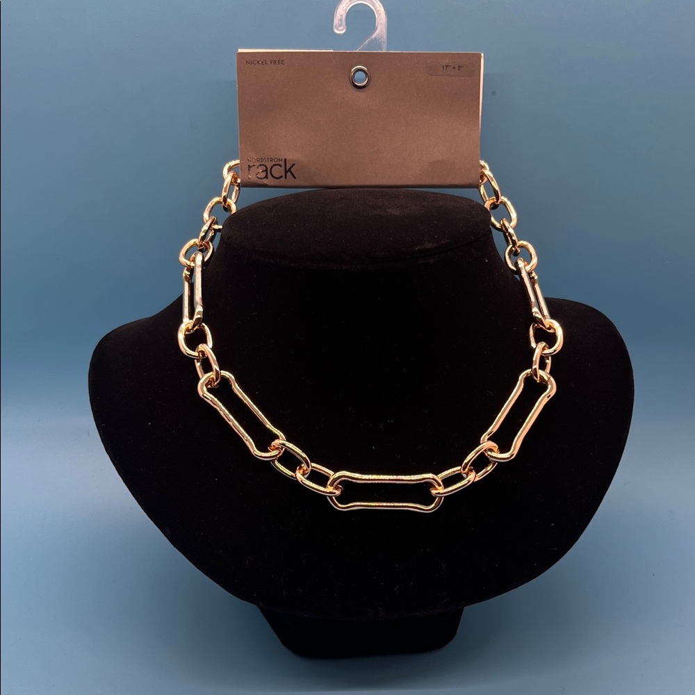 Nordstrom Gold Link Chain Necklace